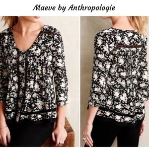 Maeve Floral Lace Blouse